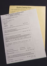 DOT BREATH ALCOHOL TESTING FORMS (100) OMB#2105-0529 - B02